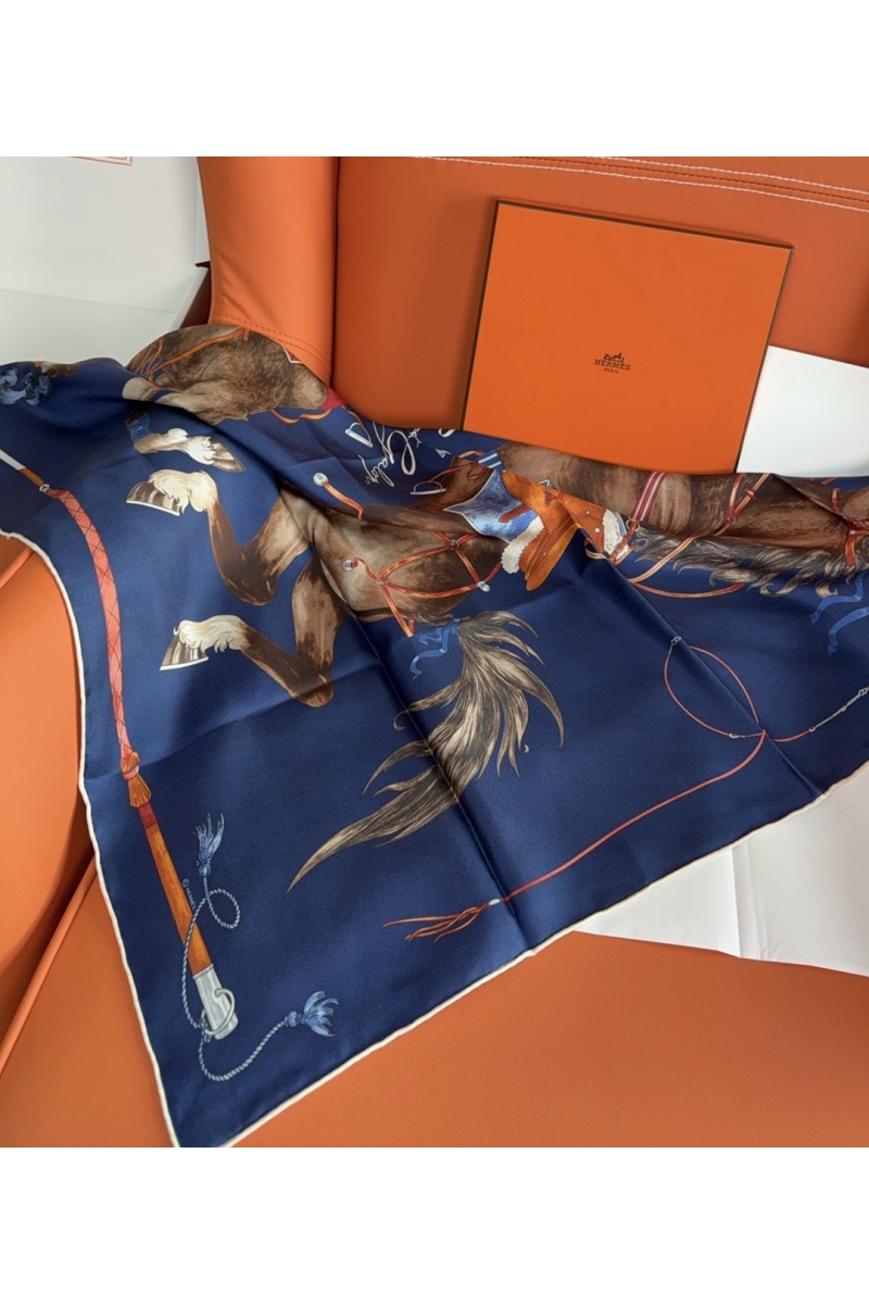 Hermes Платок Grand Galop premium 88x88 см
