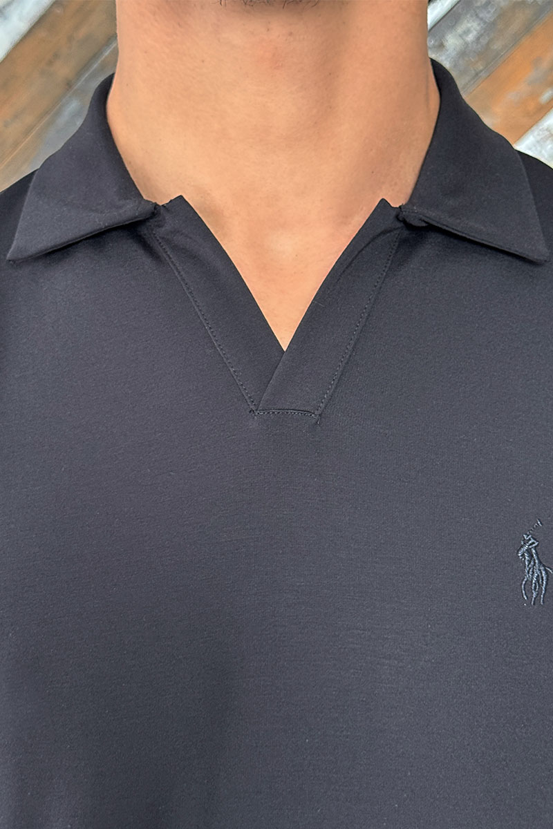 Polo Ralph Lauren Мужское чёрное поло Роlо Ralрh Lаurеn