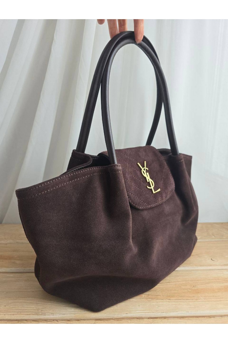 Yves Saint Laurent Замшевая сумка Le 5 a 7 40x22