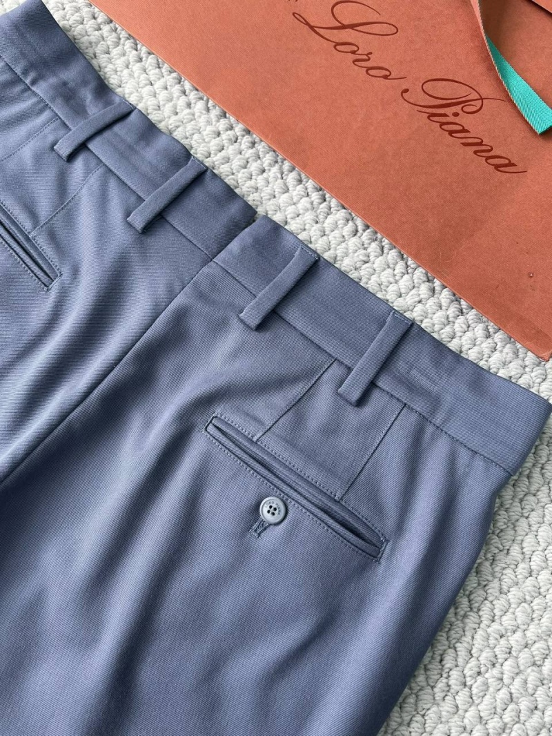Loro Piana Мужские брюки Premium - Denim Blue