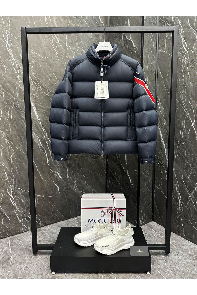 Moncler Мужской пуховик Solayan - Navy