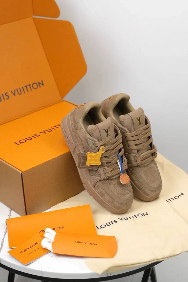 Lоuis Vuittоn Мужские кроссовки Trainer - Beige