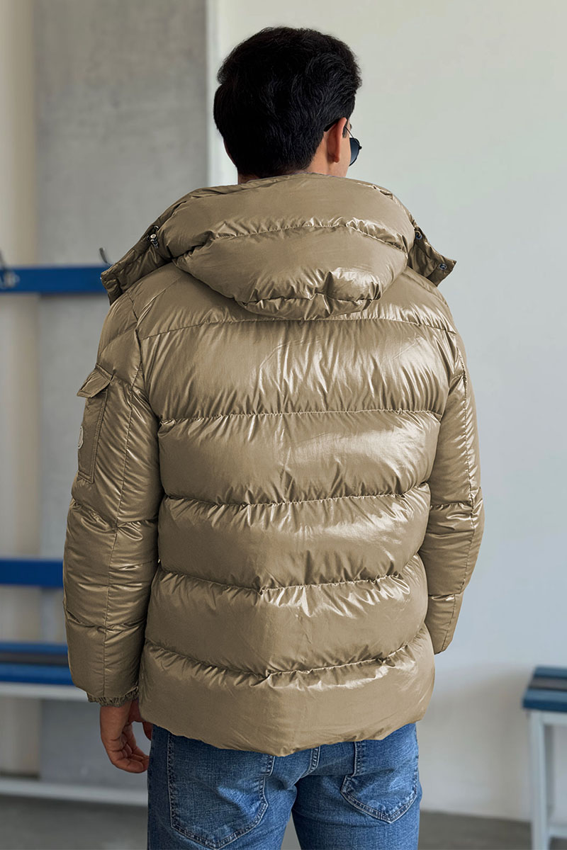 Moncler Мужской пуховик Maya 70 - Beige 