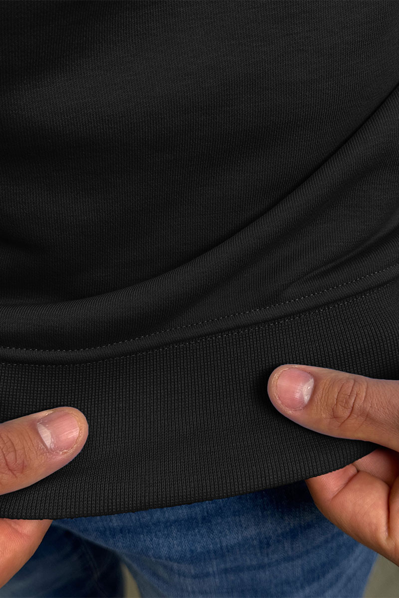 Calvin Klein Свитшот чёрного цвета embroidered-logo