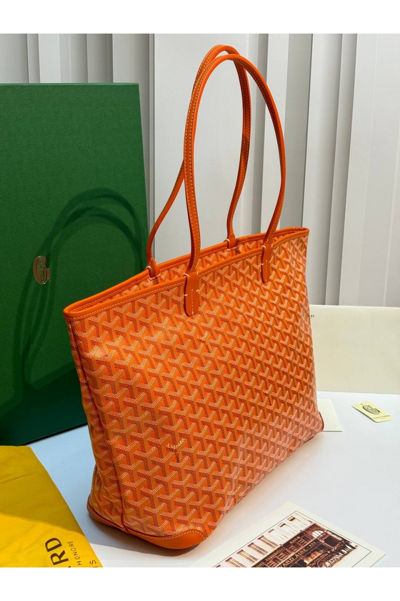 Designer Clothing Кожаная сумка Goyard Artois premium 31x24x15 см