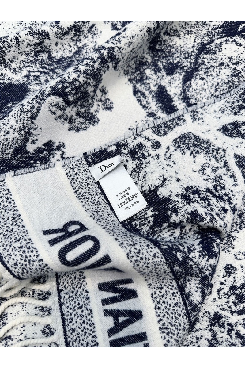 Dior Шарф Toile de Jouy Sauvage premium 140x140 см