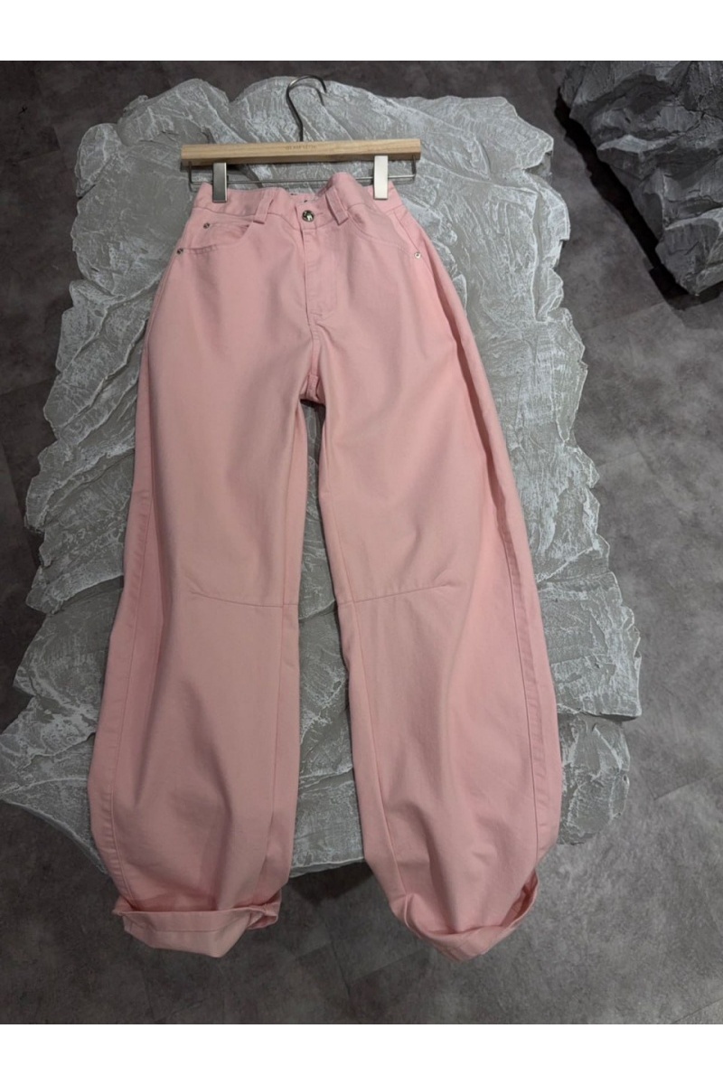 Loewe Розовые женские джинсы 