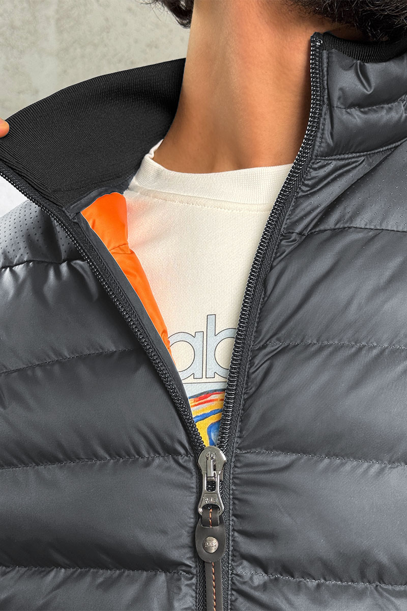 Designer Clothing Мужской серый жилет Parajumpers