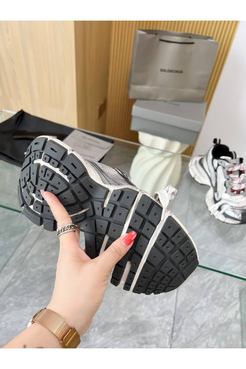 Balenciaga Женские кроссовки premium - White / Grey