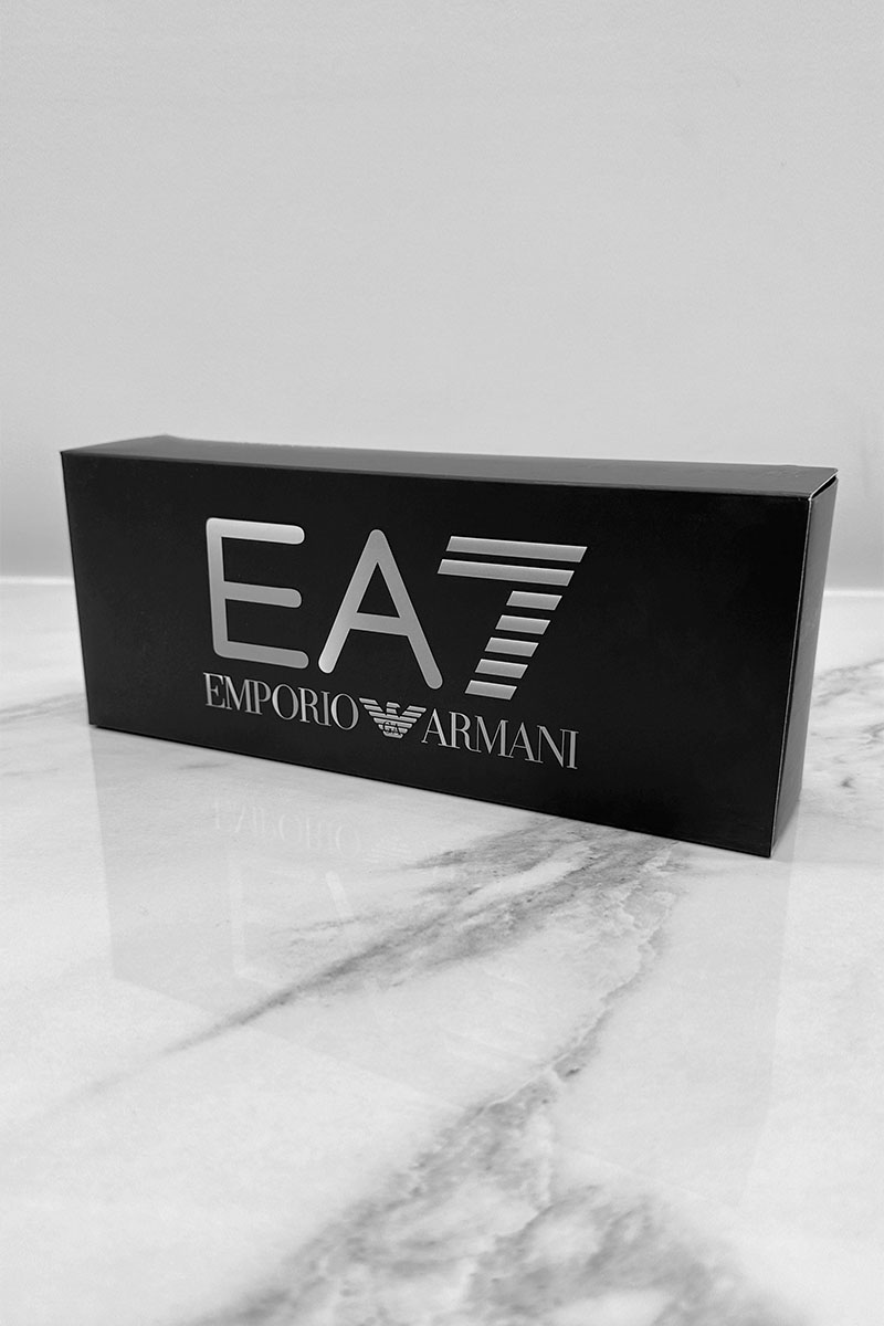 Emporio Armani EA7 Набор чёрных носков 