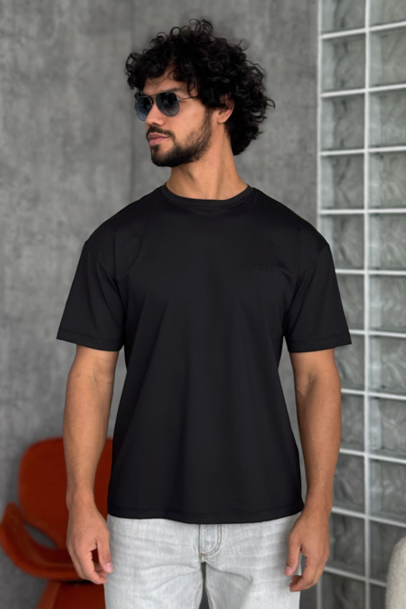 Zilli Мужская чёрная футболка 