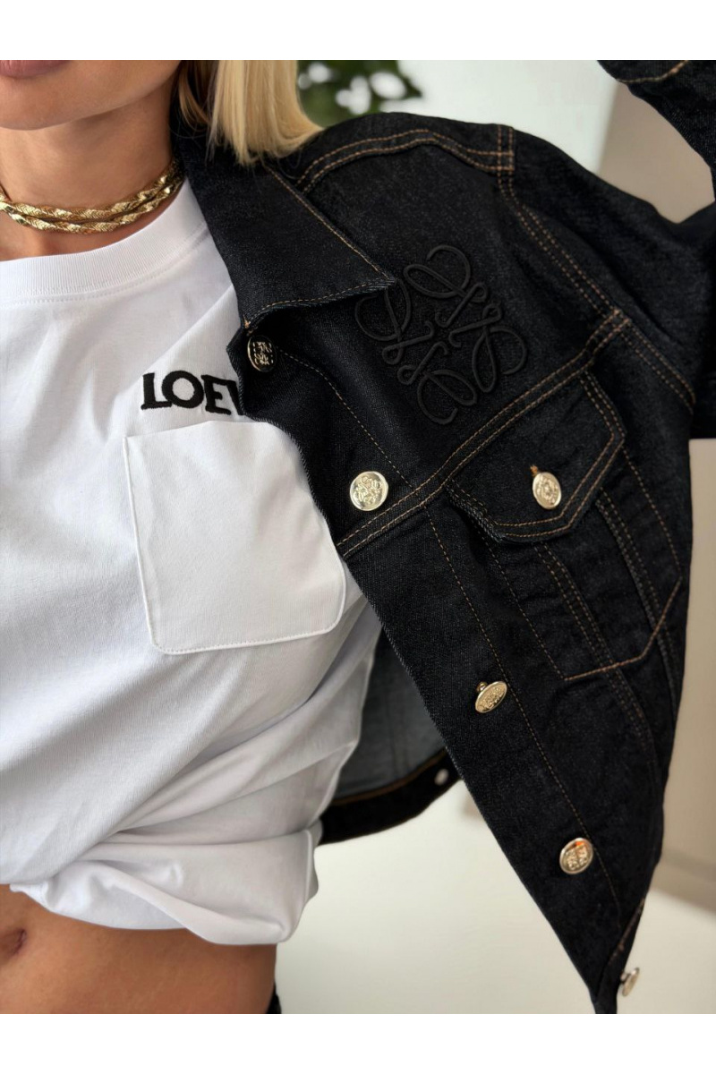 Loewe Женская джинсовая куртка premium - Navy