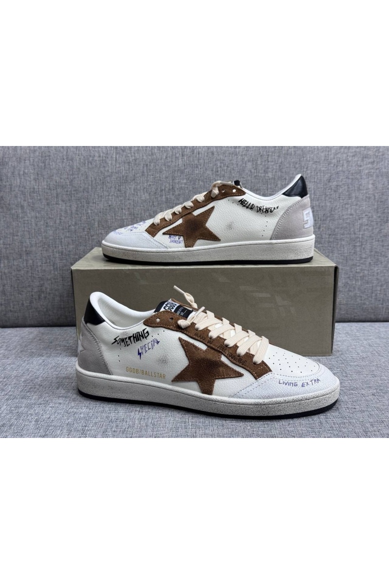 Designer Clothing Мужские кроссовки Golden Goose Ball Star premium