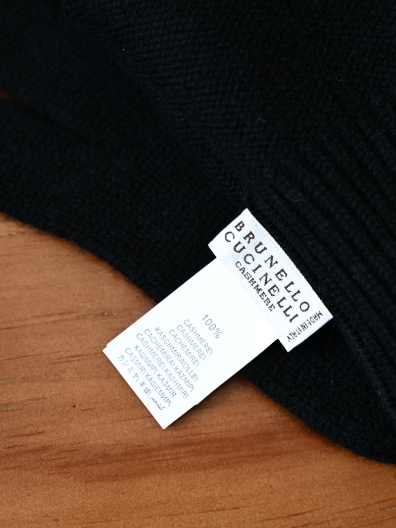 Brunеllо Сuсinеlli Кашемировые перчатки premium - Black