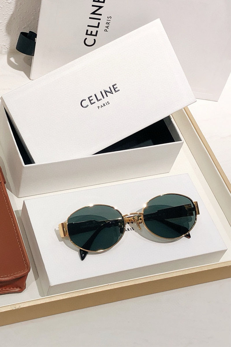 Celine Солнцезащитные очки  Triomphe Metal