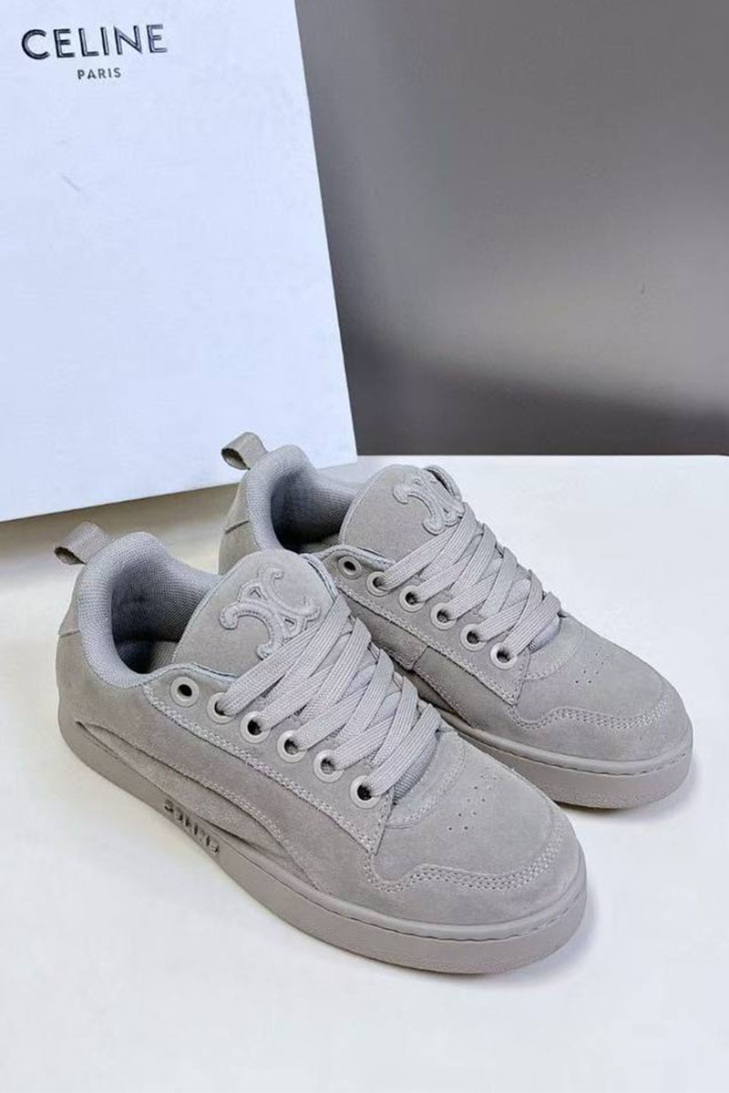Celine Женские кроссовки Huntington - Grey