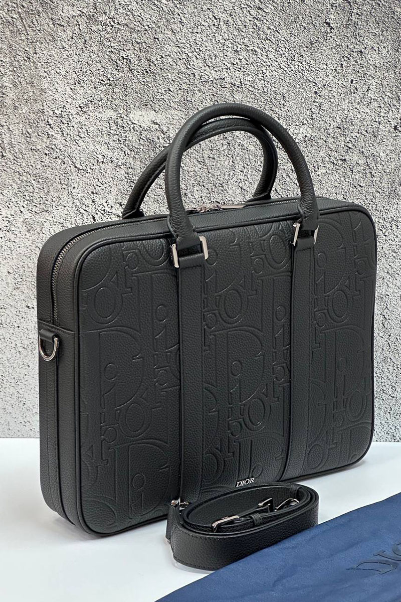 Dior Мужской портфель Gravity Premium 37x28x6 см