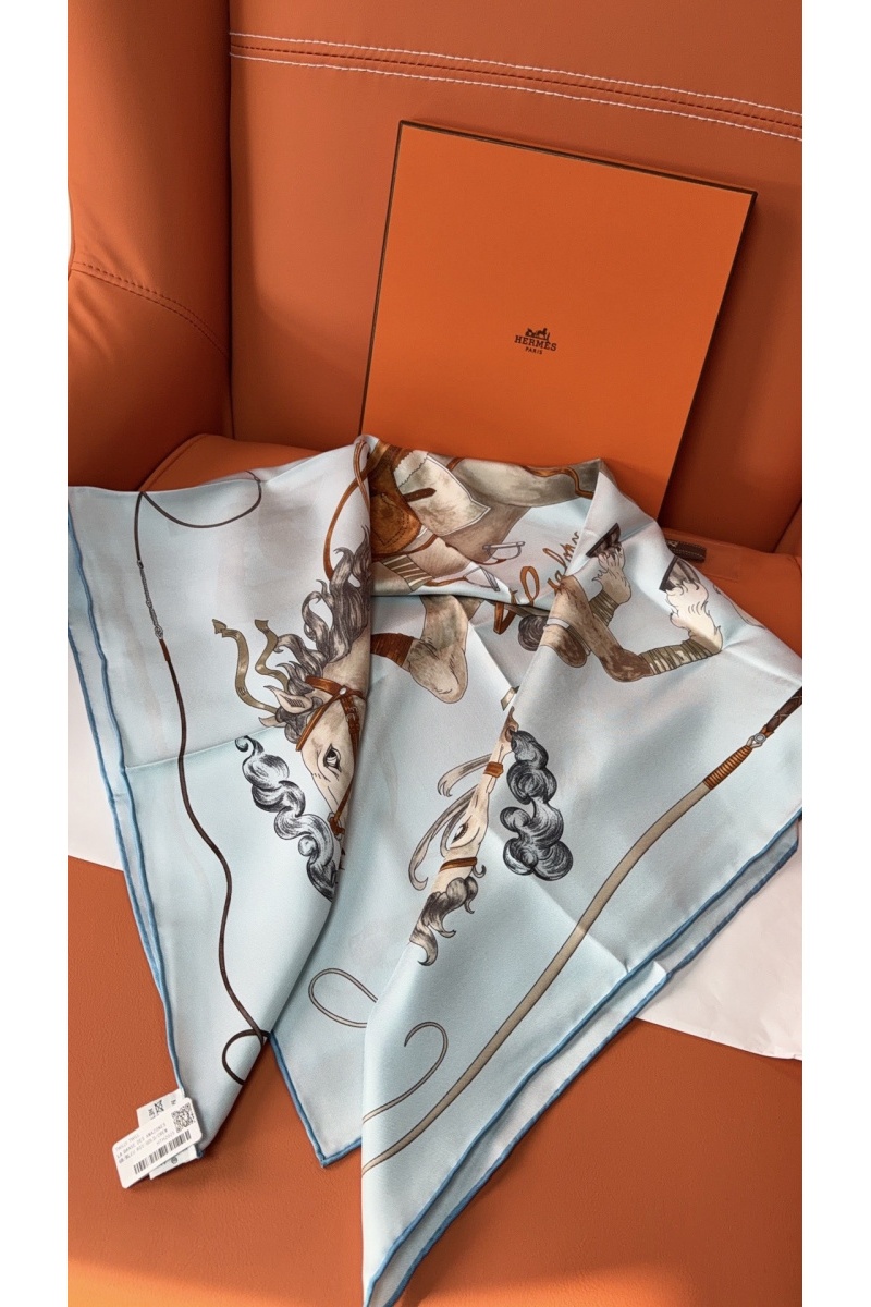 Hermes Платок Grand Galop premium 88x88 см