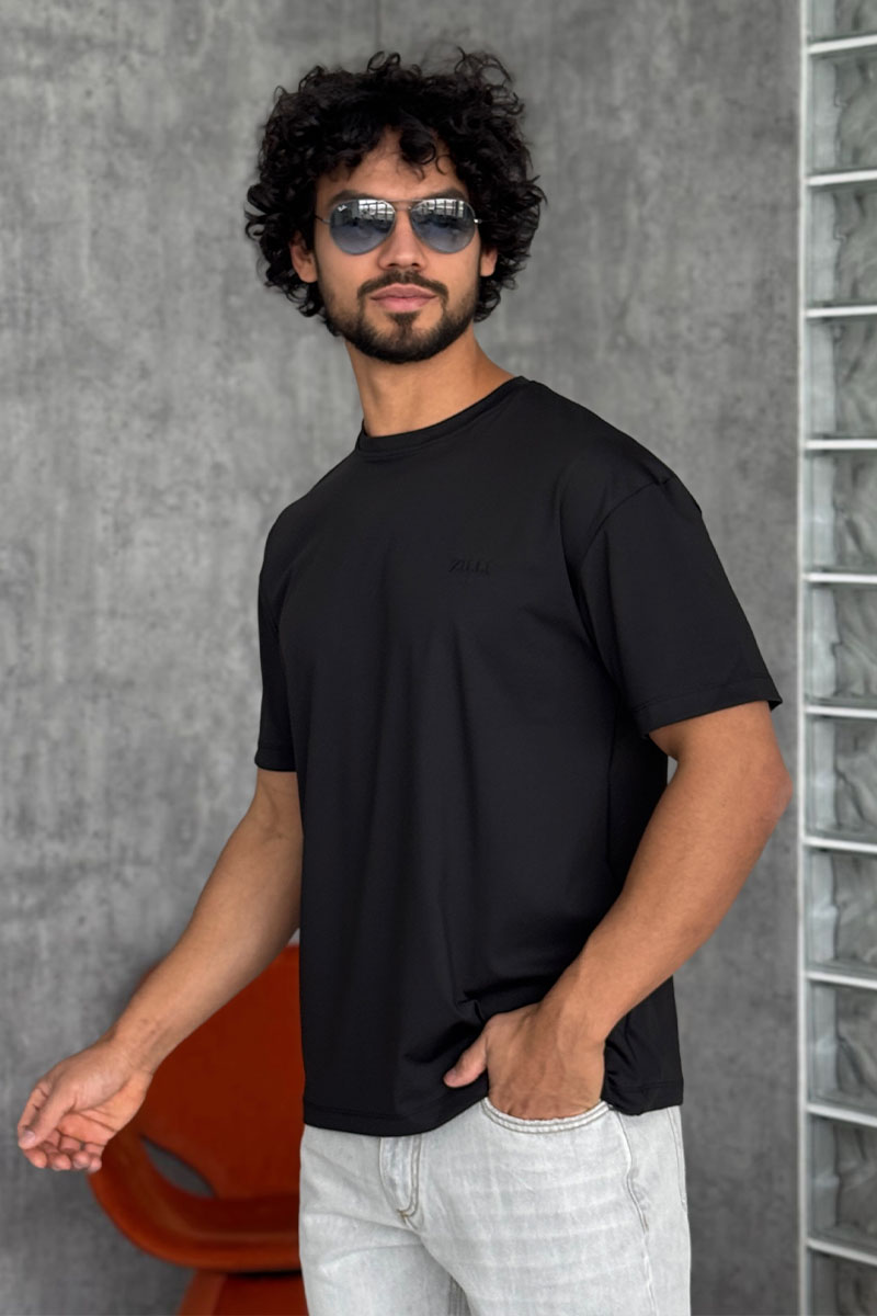 Zilli Мужская чёрная футболка 