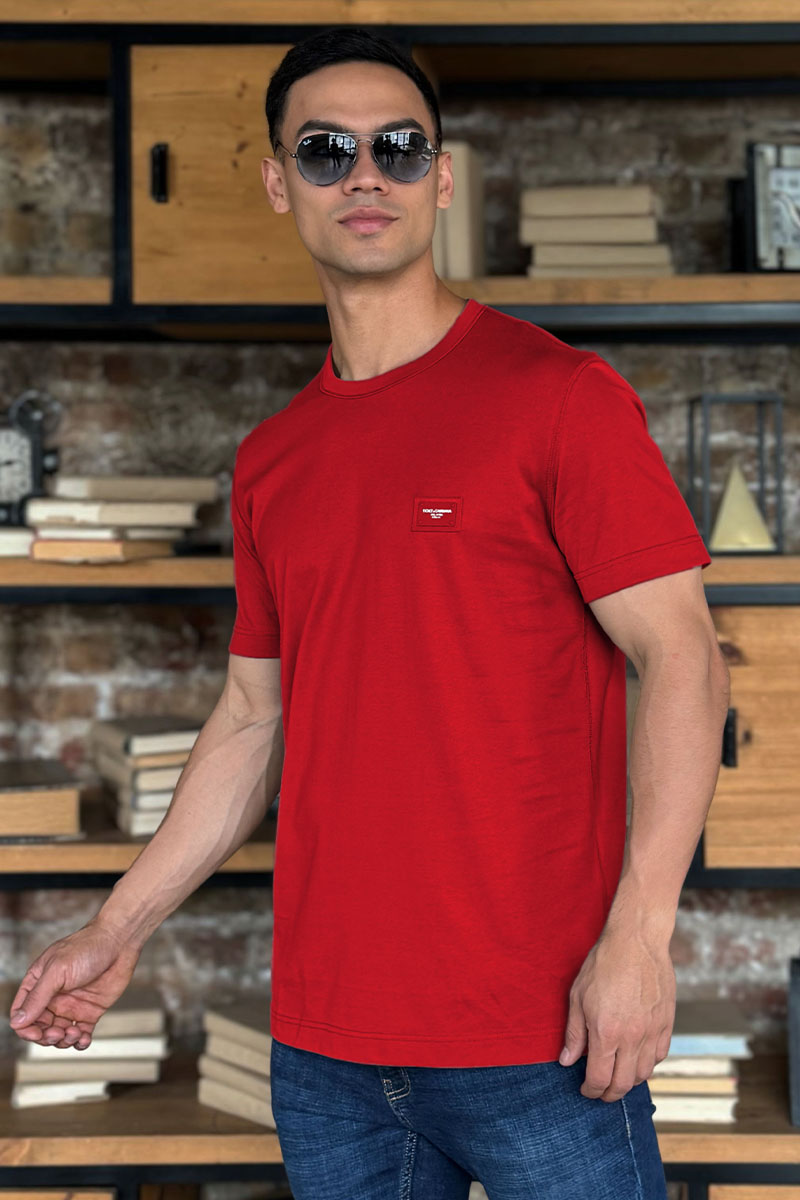 Dоlсе & Gаbbаnа Мужская футболка Premium - Red 