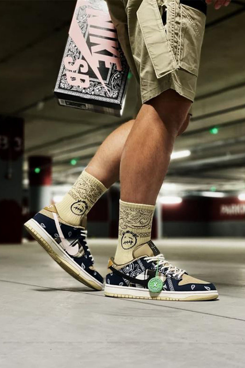 Nike Кроссовки SB Dunk Low x Travis Scott "Cactus Jack"