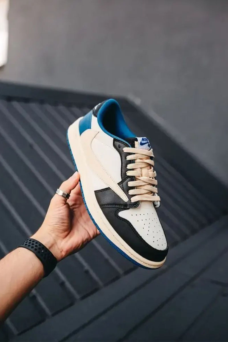 Nike Кроссовки Travis Scott x Fragment x AJ1 Low Premium