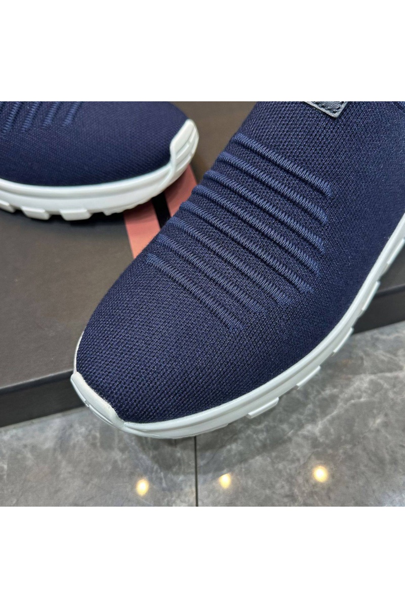 Zegna Мужские текстильные кроссовки