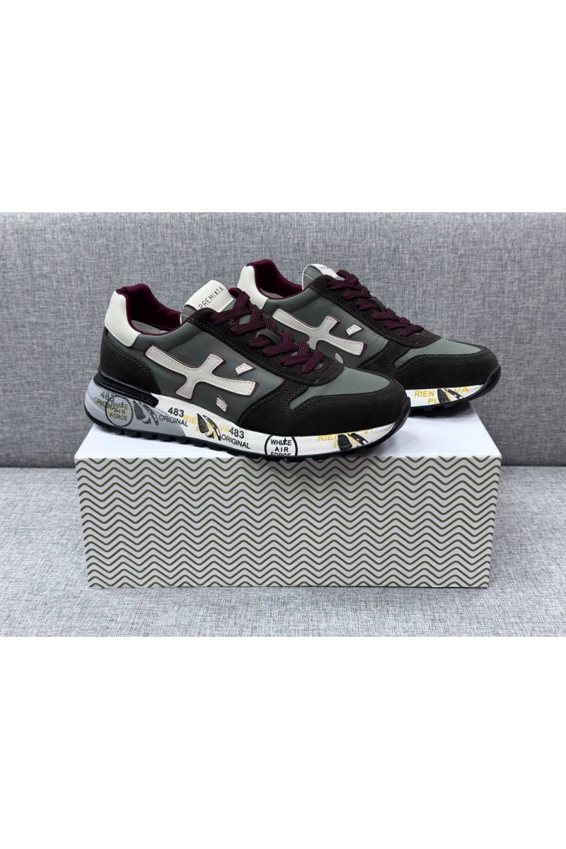 Premiata Комбинированные кроссовки Mick