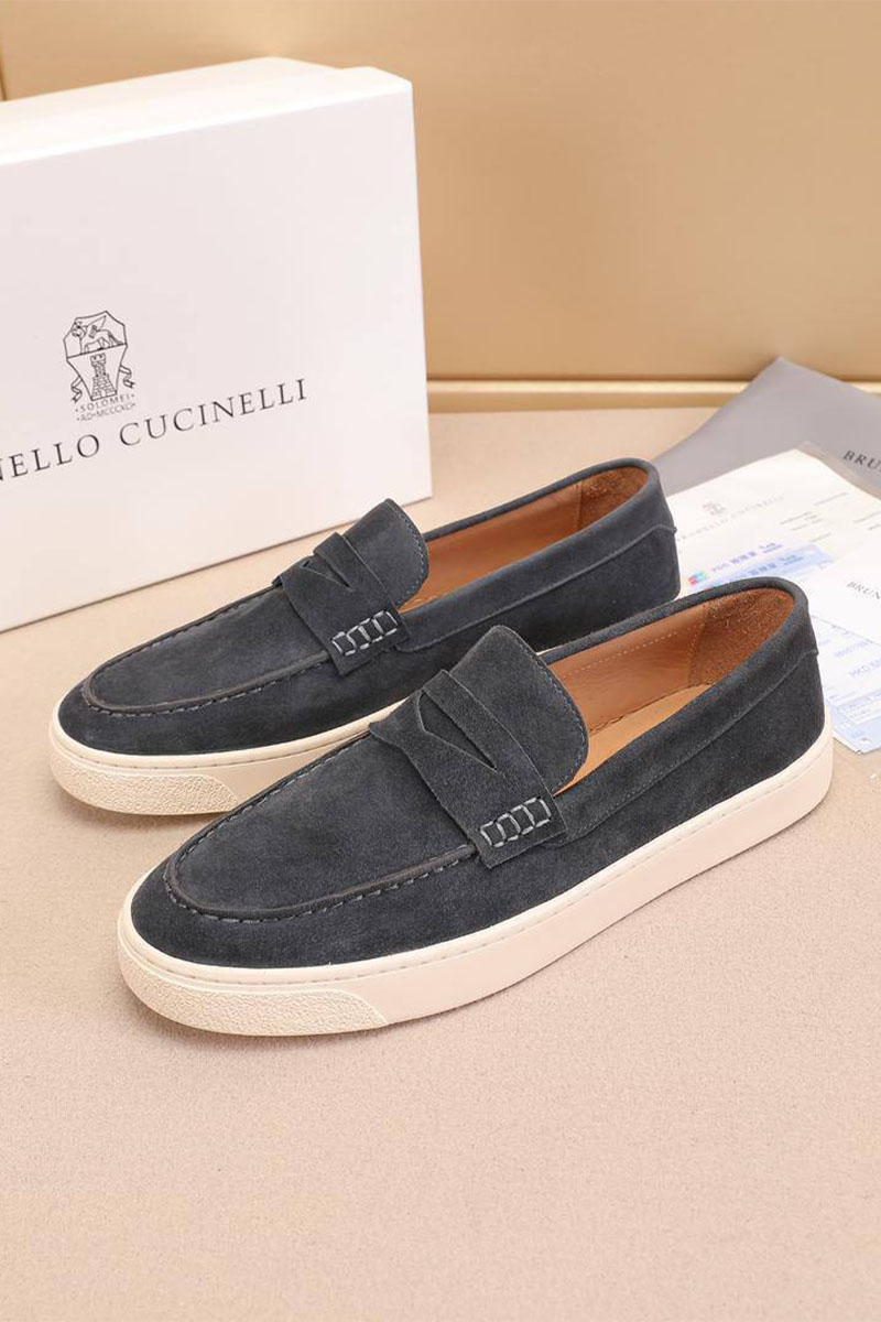 Brunеllо Сuсinеlli Мужские замшевые лоферы