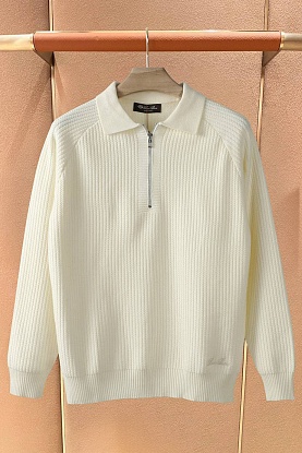 Мужской свитер premium - White