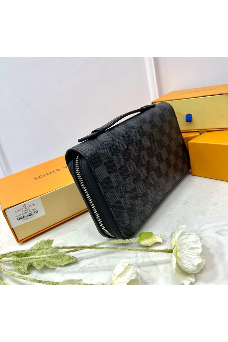 Lоuis Vuittоn Кожаное портмоне Zippy XL Premium 22x12x5 см