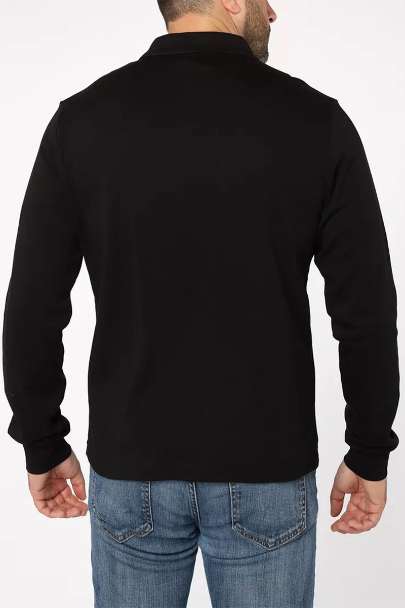 Emporio Armani EA7 Поло с длинным рукавом logo-embroidered