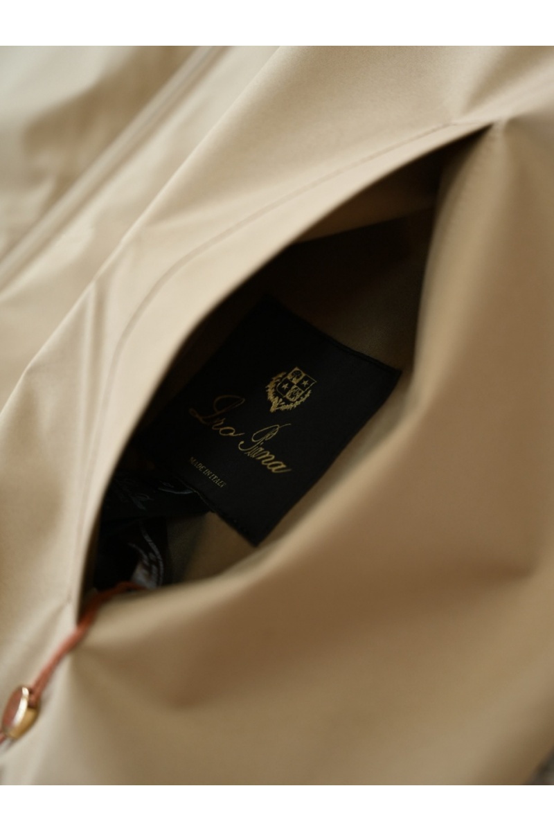 Loro Piana Двусторонняя ветровка premium - Light Coffee