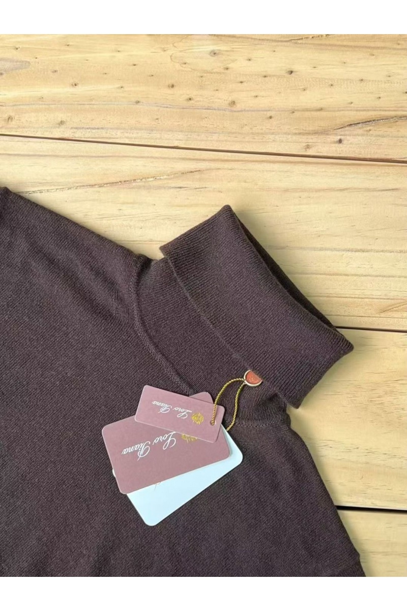 Loro Piana Мужская водолазка Premium - Coffee
