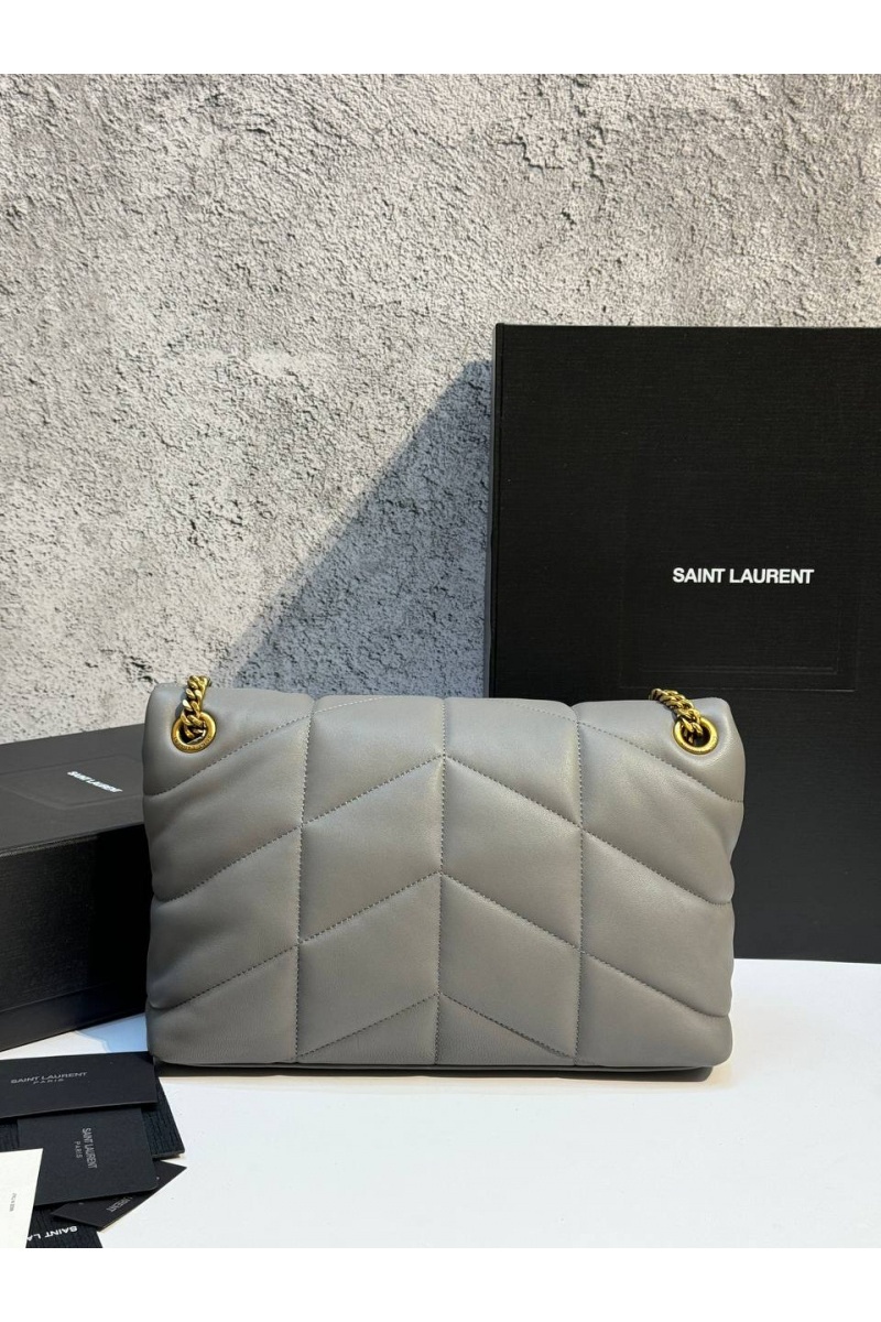 Yves Saint Laurent Кожаная сумка LouLou premium 28x17x9 см