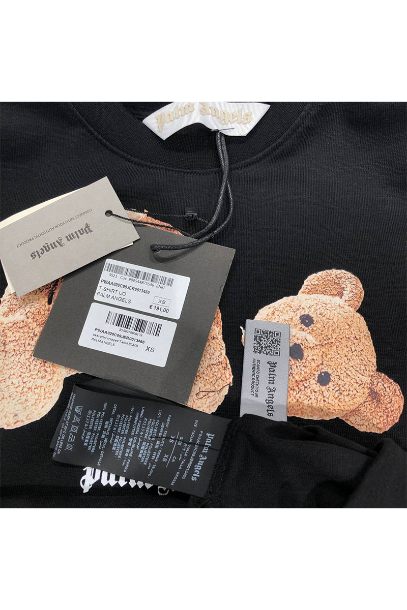 Palm Angels Женская оверсайз футболка Teddy - Pink