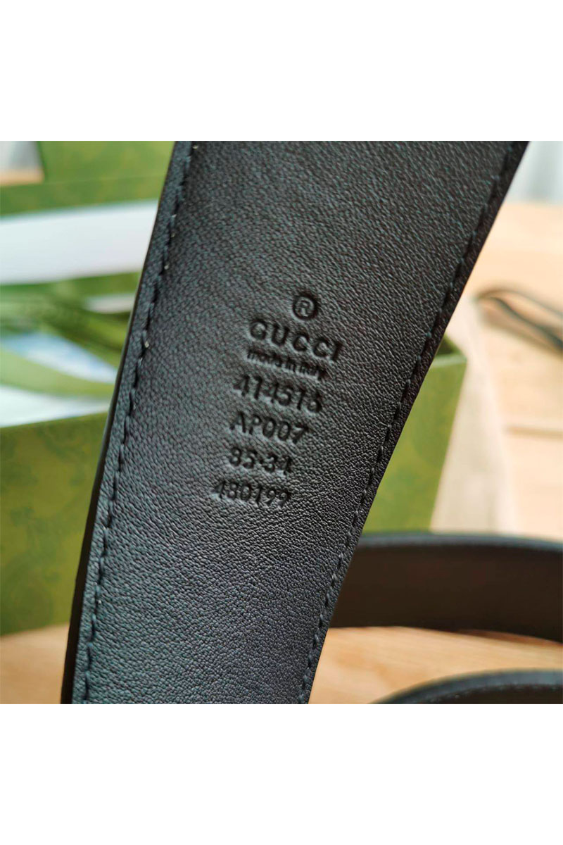Gucci Брендовый ремень GG Marmont (длина 80 / 85 см)