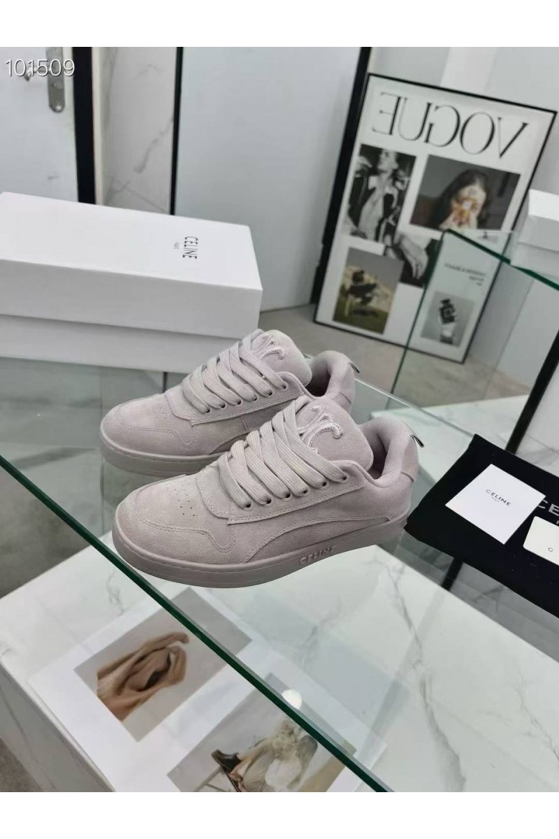 Celine Женские кроссовки Huntington - Grey