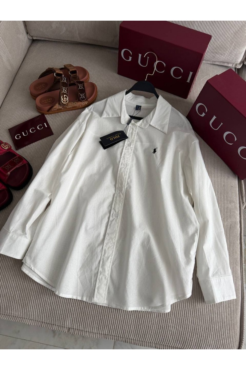 Polo Ralph Lauren Женская льняная рубашка premium