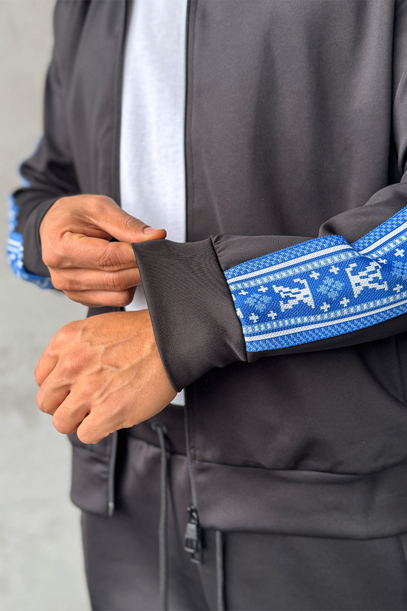 Lоuis Vuittоn Кофта на молнии Fair Isle Stripes 