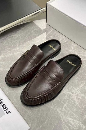 Женские кожаные мюли premium