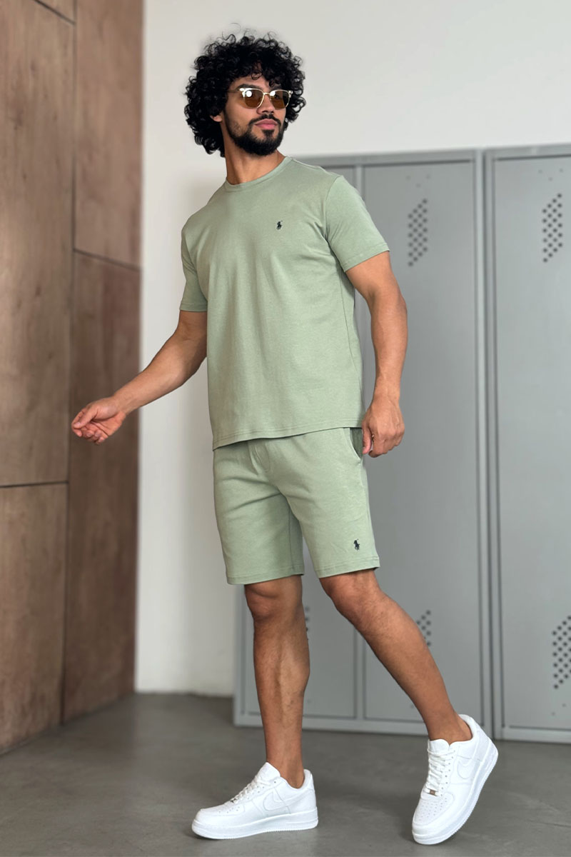 Polo Ralph Lauren Мужские зелёные шорты 