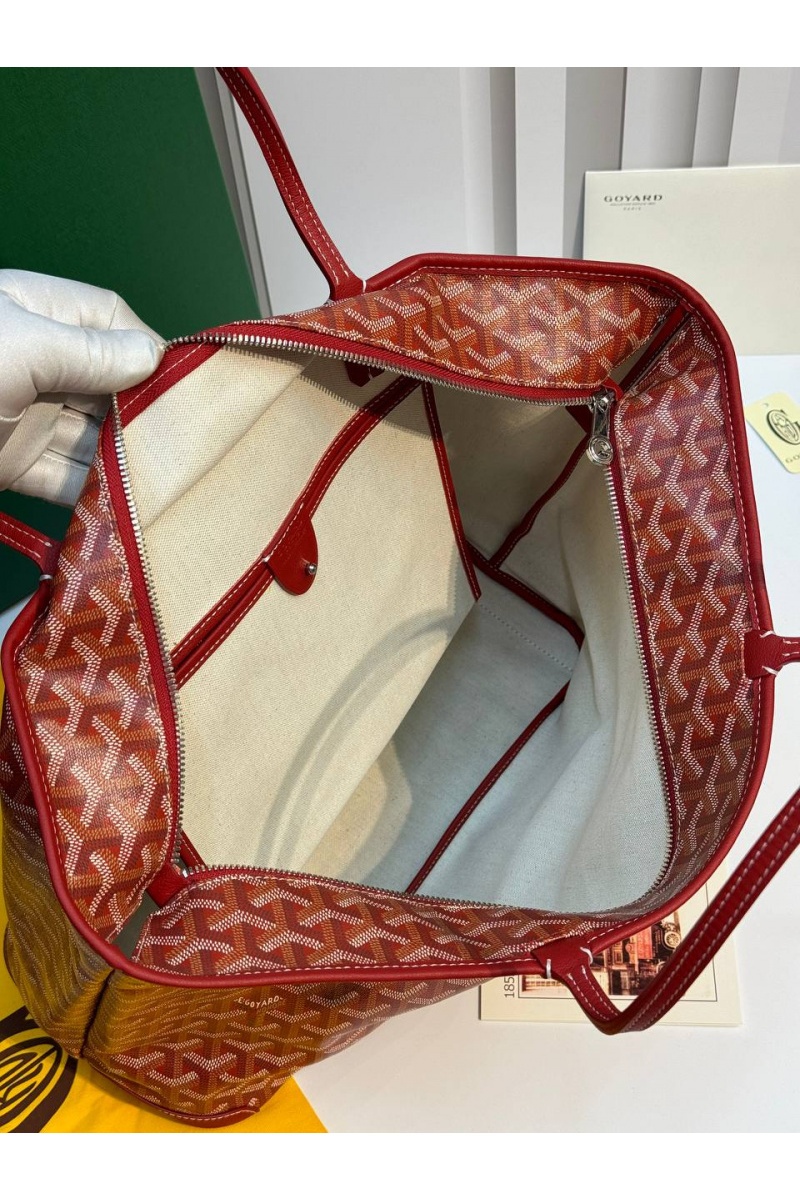 Designer Clothing Кожаная сумка Goyard Artois premium 31x24x15 см