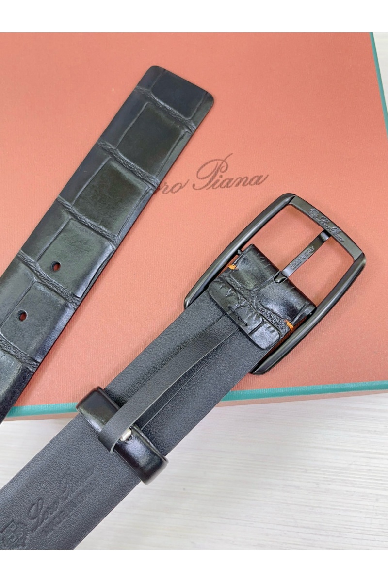 Loro Piana Кожаный ремень Premium (ширина 3.5 см)