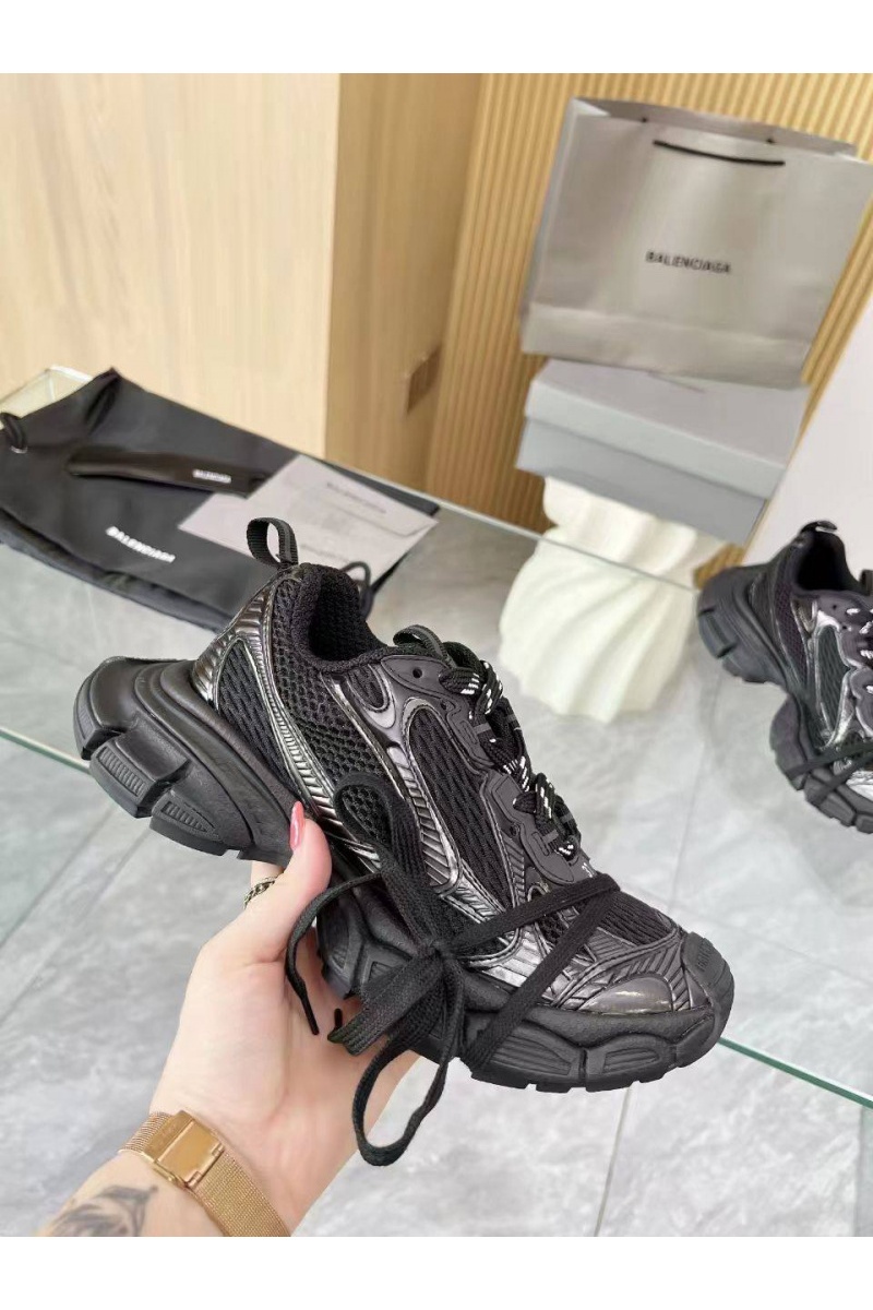 Balenciaga Женские кроссовки premium - Black