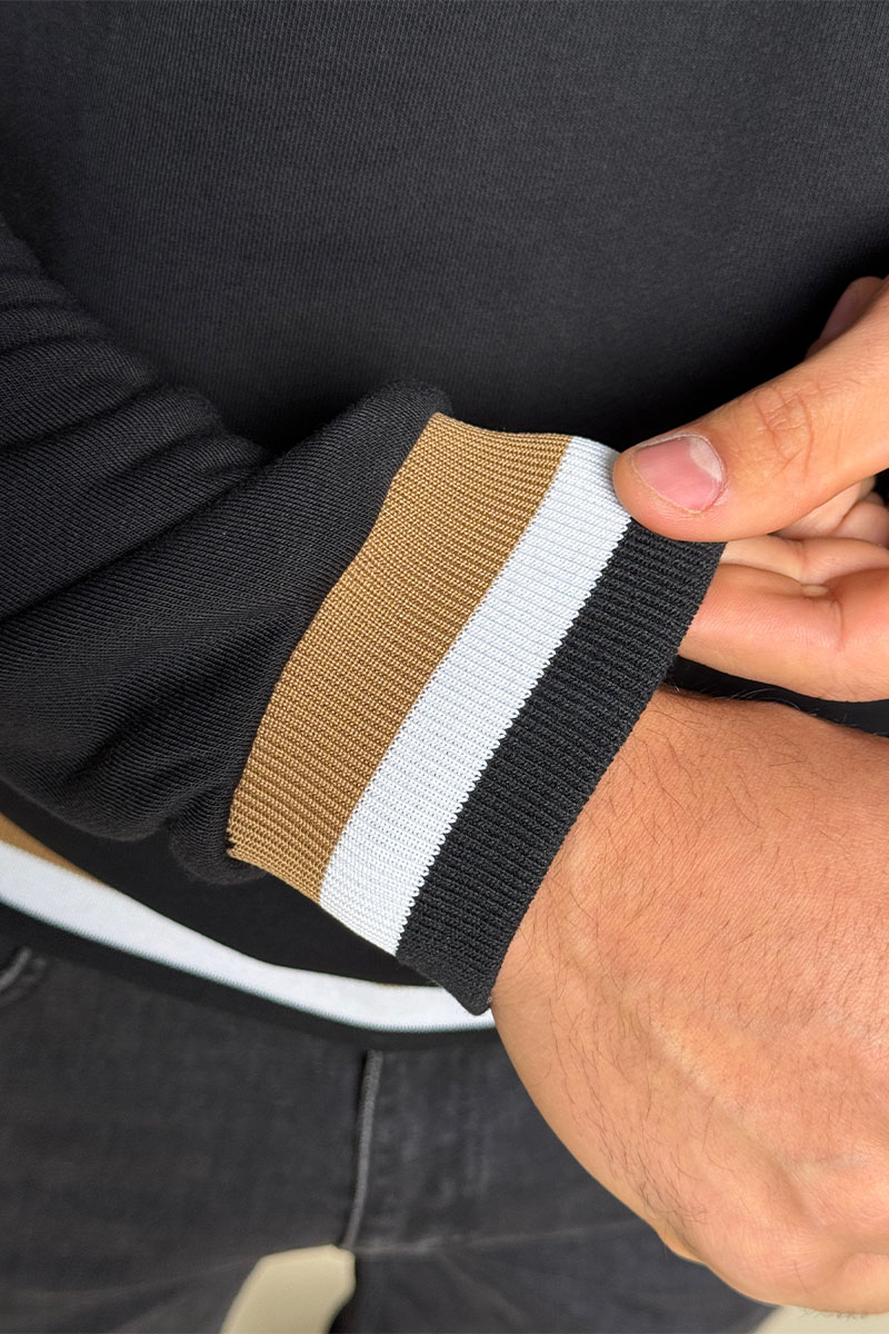 Hugо Воss Мужской чёрный джемпер 