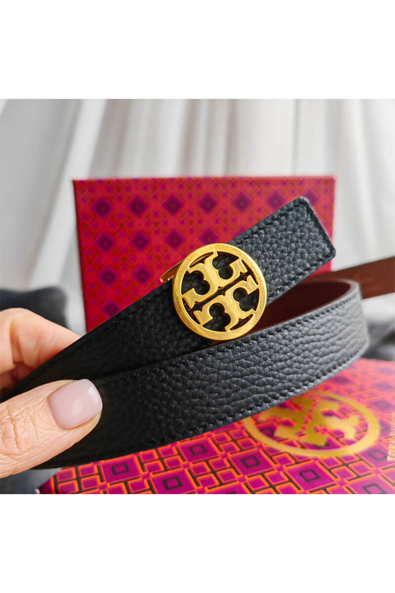 Designer Clothing Двусторонний кожаный ремень Tory Burch - длина 80 / 85 см (2 расцветки)