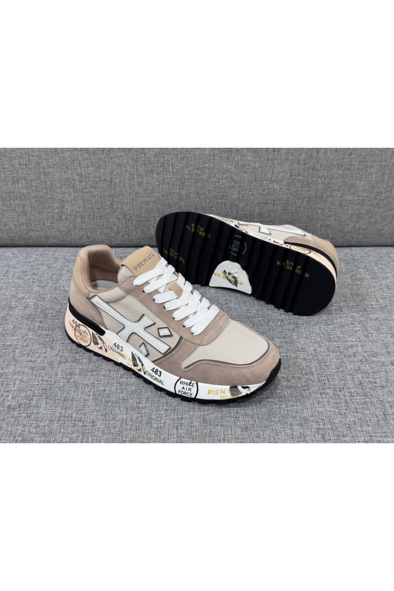 Premiata Комбинированные кроссовки Mick