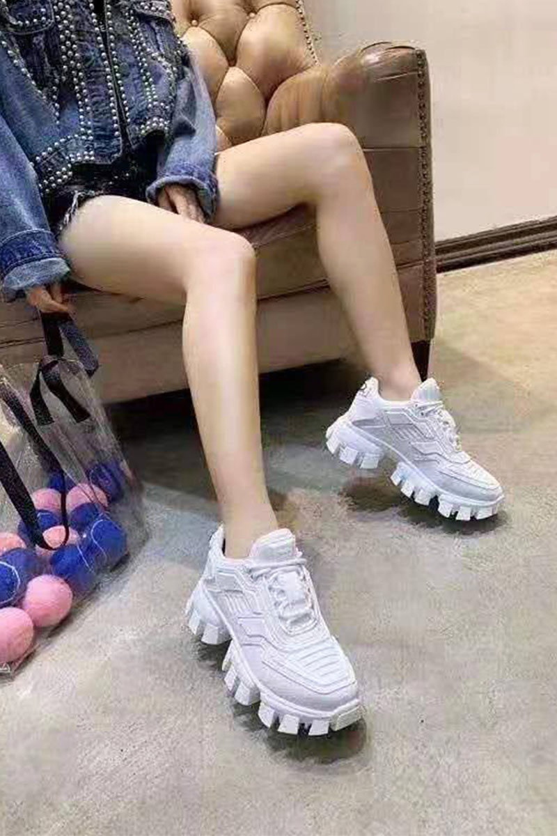 Prada Женские кроссовки Cloudbust Thunder - White