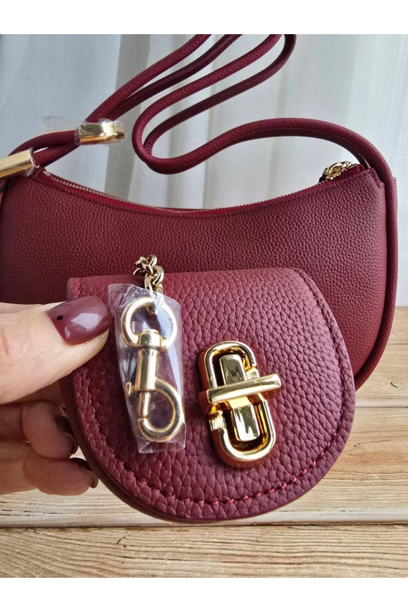 Marc Jacobs Кожаная сумка The Dual Hobo 28x18